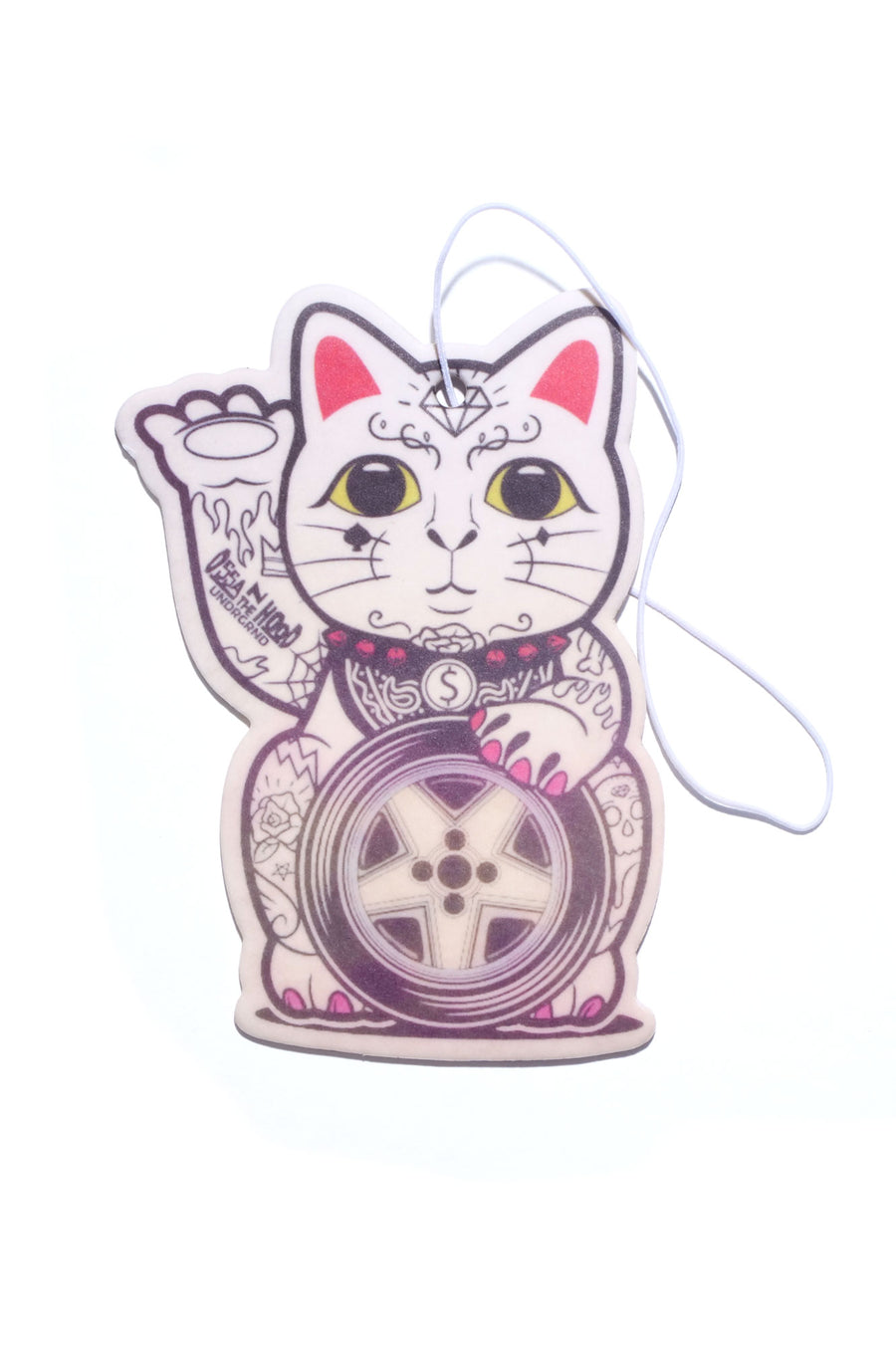 OssanTheHood Lucky Cat Air Freshener