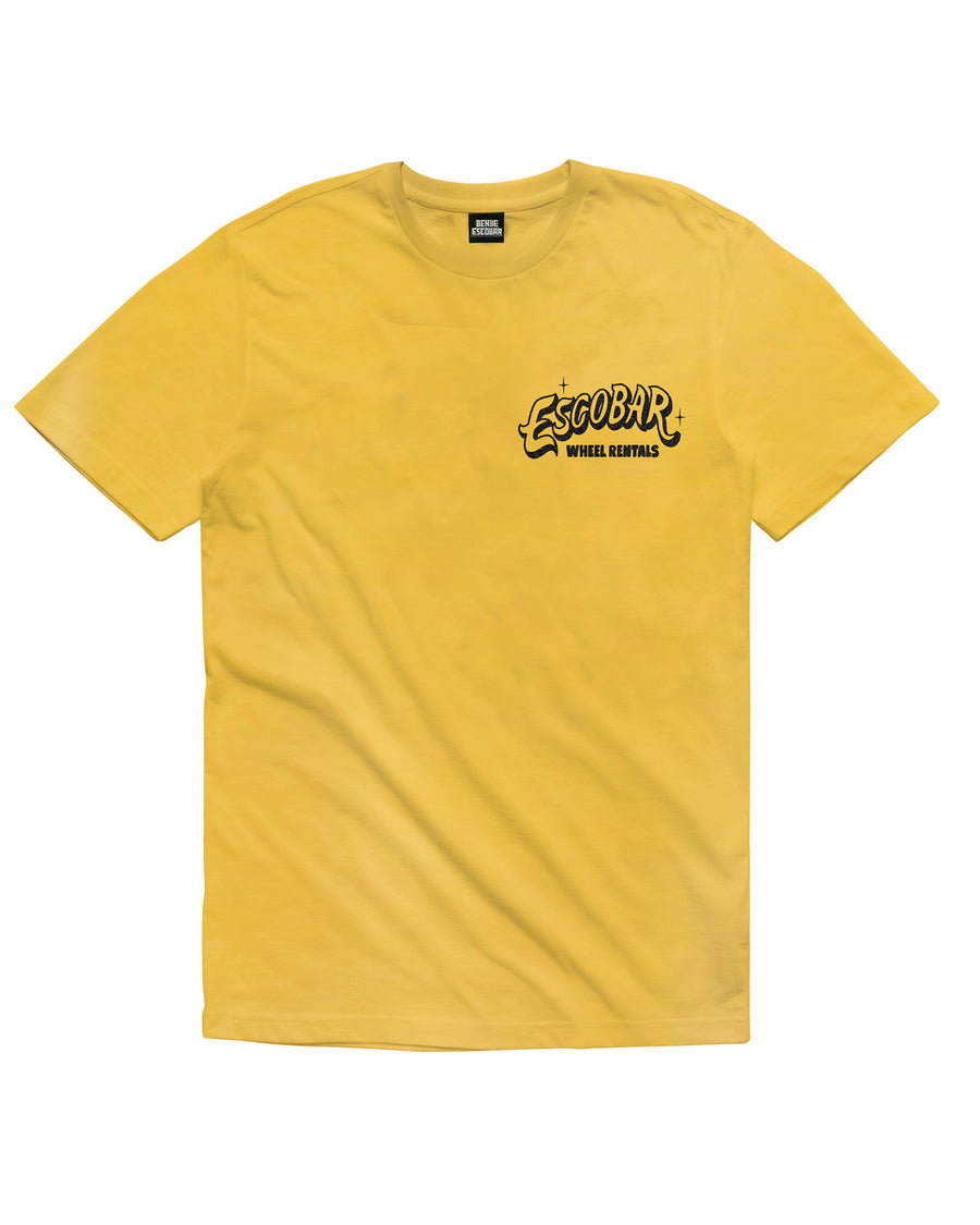 WHEEL RENTALT-Shirt (Mustard)