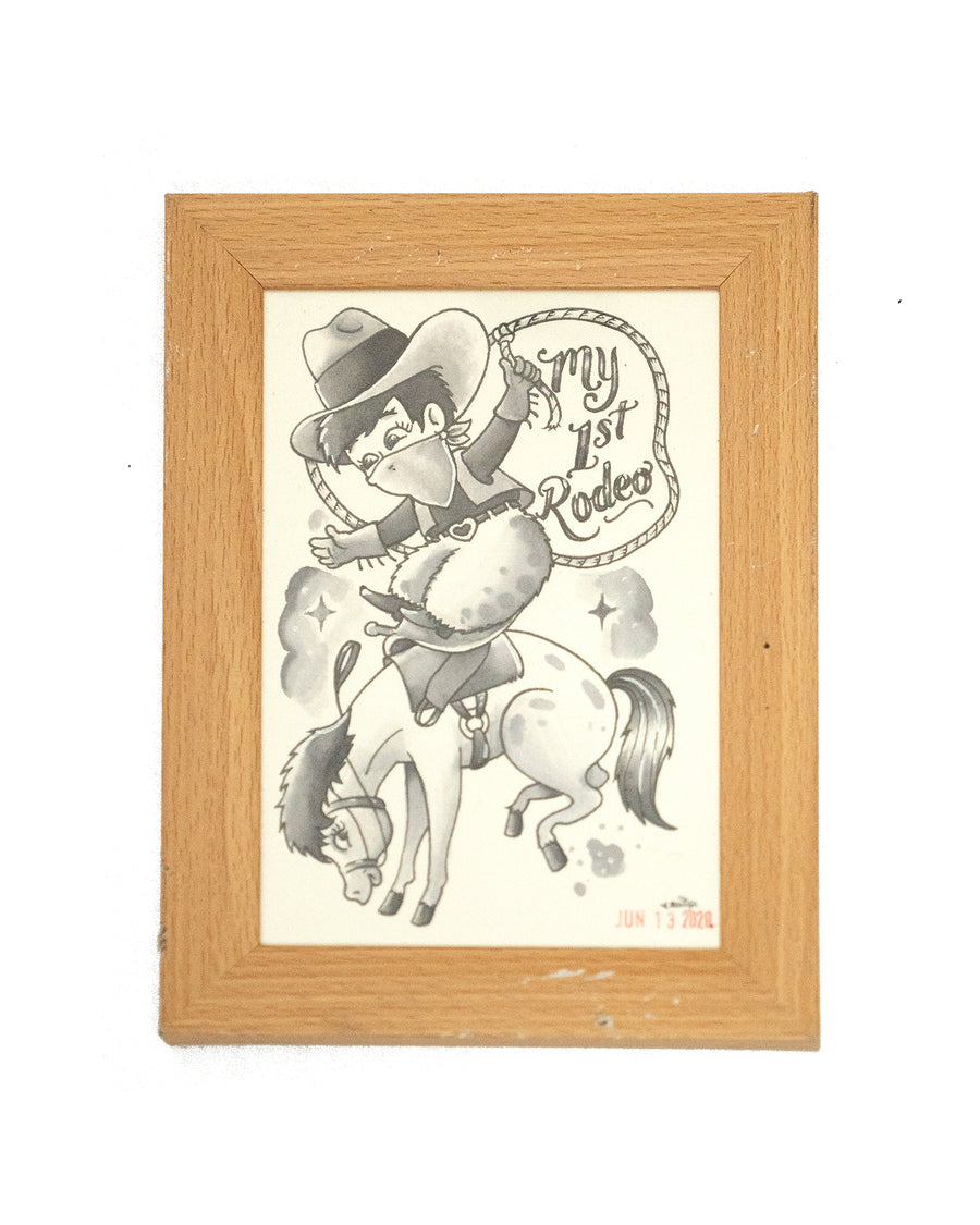 First Rodeo, Original Art