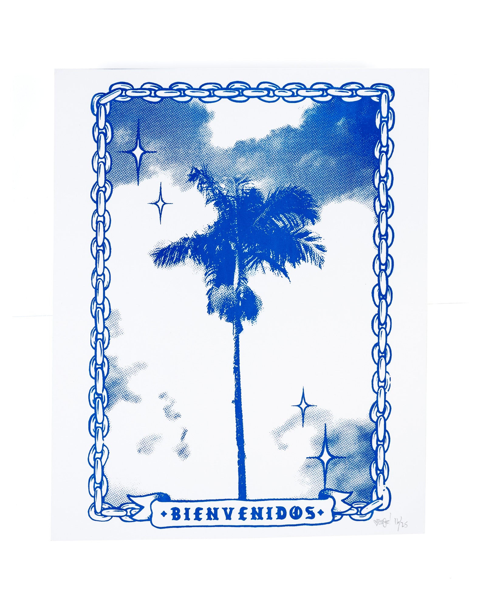 Palm Trees.... Zine and Art Print