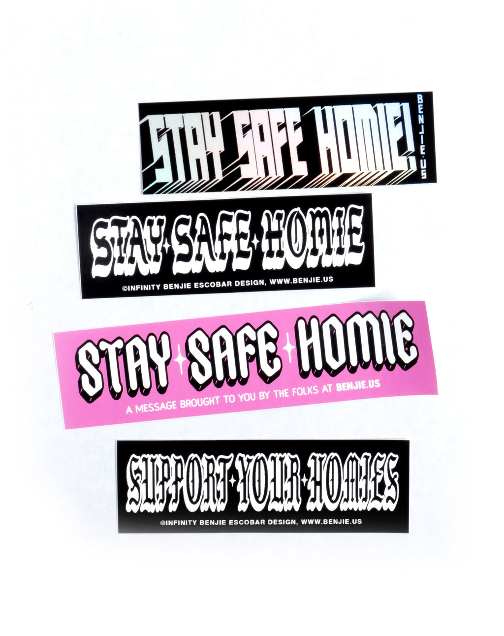Stay Safe Sticker Pack