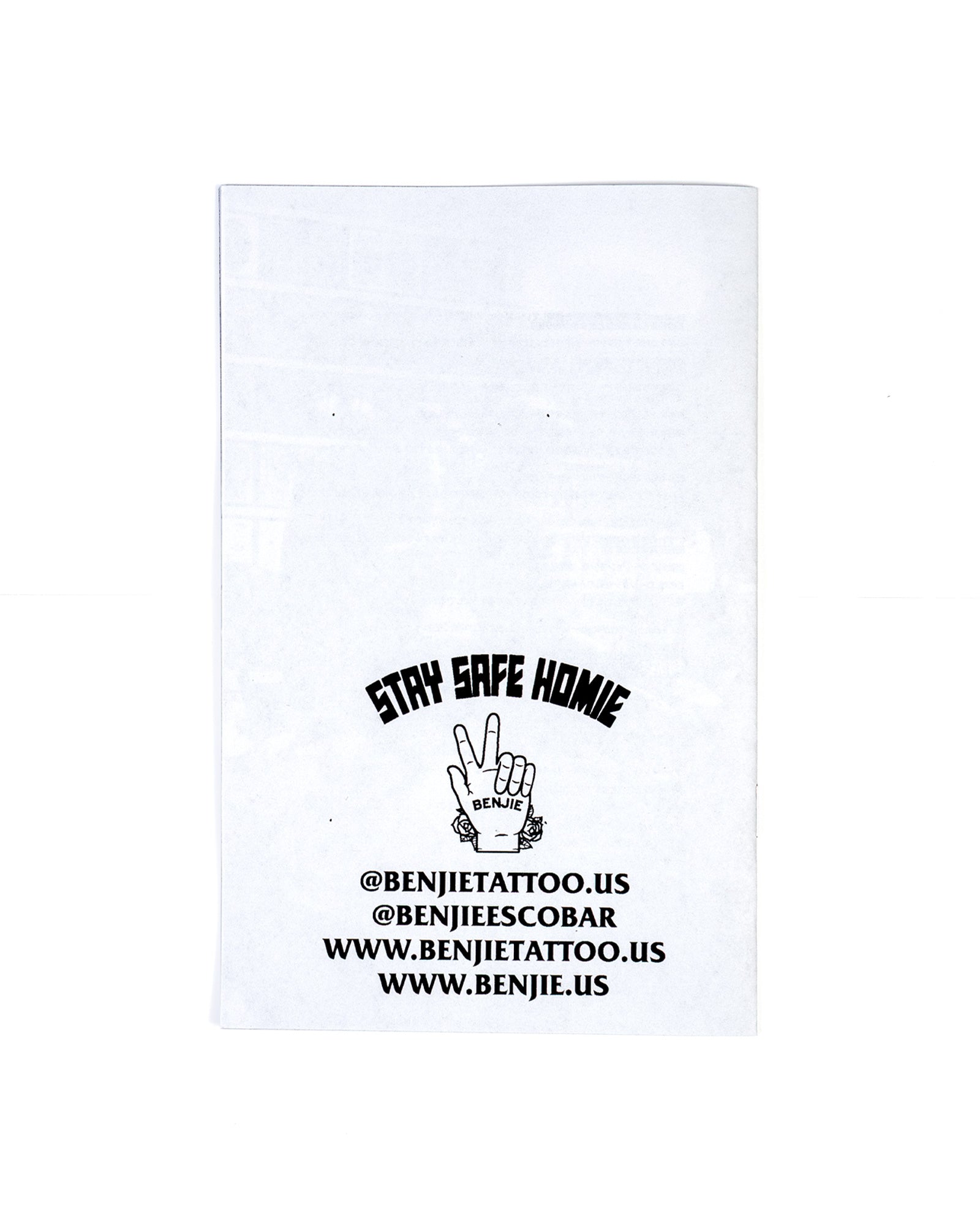 Benjie Tattoo 2026 Zine