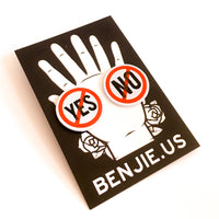 Yes No Pin Set