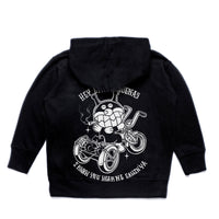 Trike Toddlers Hoodie(Black)