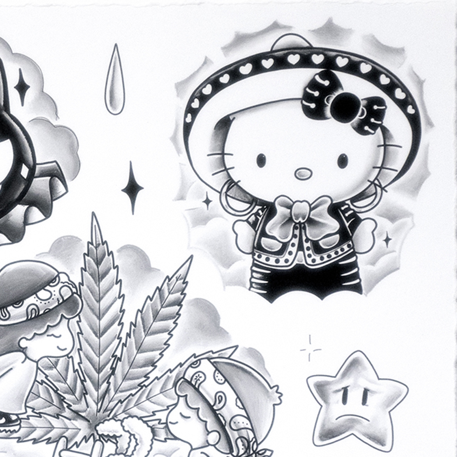 Sacred, (Monochrome edition) giclee print