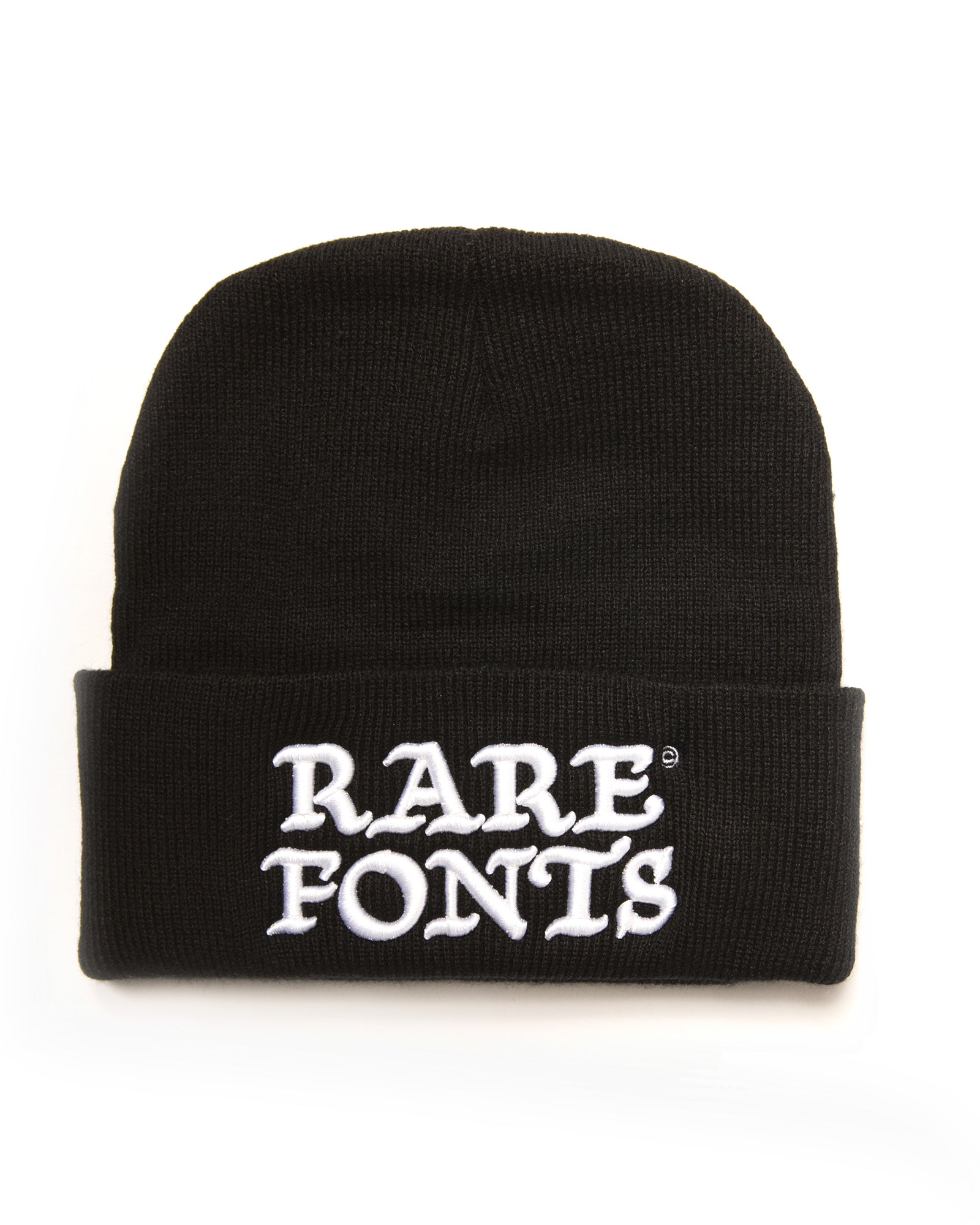 Rare Fonts Beanie (Black)