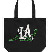 LA Dino tote bag