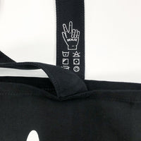 LA Dino tote bag