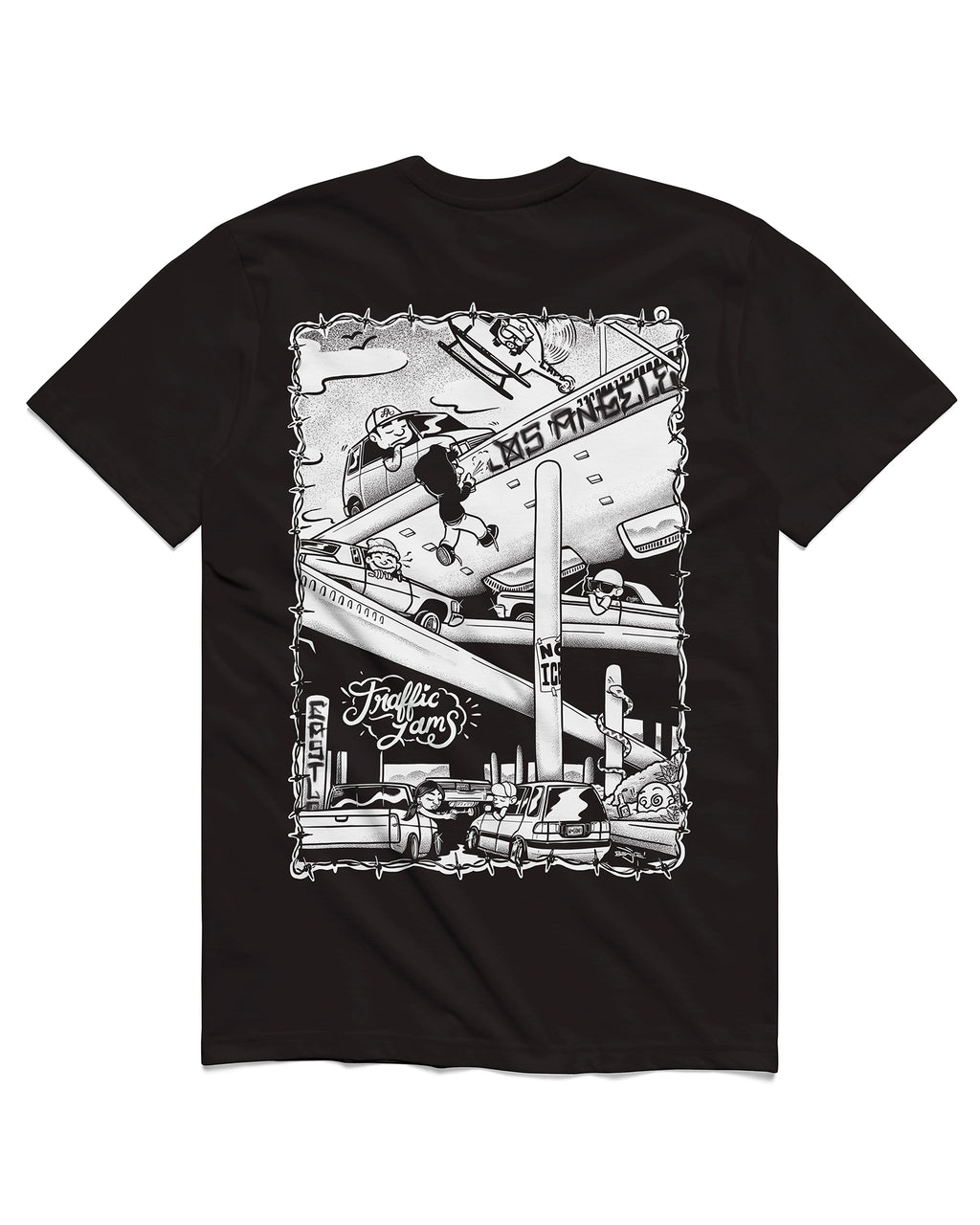 Traffic Jams T-Shirt (Black)